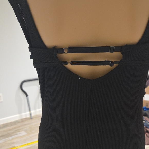 Cheap Monday Classic Black Midi Dress - Picture 5 of 8